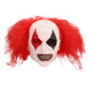 Latex Kopfmaske Ruddy Clown mit Haar - Thumbnail Image 2