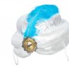 Turban luxus (silber) - Thumbnail Image 1
