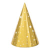 Partyhüte Sterne (gold) - Thumbnail Image 1