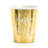Becher Happy New Year (gold) - Thumbnail Image 1