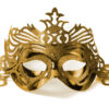 Maske Party mit Ornament (gold) - Thumbnail Image 1