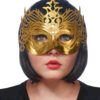 Maske Party mit Ornament (gold) - Thumbnail Image 2