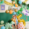 Luftballons Strong Pastel Mandarin Orange (100 Stk.) - Thumbnail Image 2