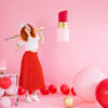 Luftballons Strong Pastel Baby Pink (100 Stk.) - Thumbnail Image 3