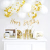 Partyset Geburtstag "gold" - Thumbnail Image 1