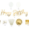 Partyset Geburtstag "gold" - Thumbnail Image 2