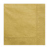 Servietten gold (20 Stk.) - Thumbnail Image 1