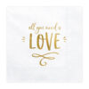 Servietten All you need is love (20 Stk.) - Thumbnail Image 1