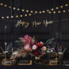 Servietten Happy New Year schwarz/gold (20 Stk.) - Thumbnail Image 5