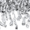 Konfettikanone mit Luftschlangen silber 60cm - Thumbnail Image 3